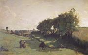Jean Baptiste Camille  Corot Le vallon (mk11) Sweden oil painting artist